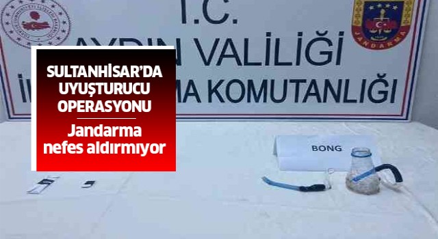 Sultanhisar'da uyuşturucu operasyonu