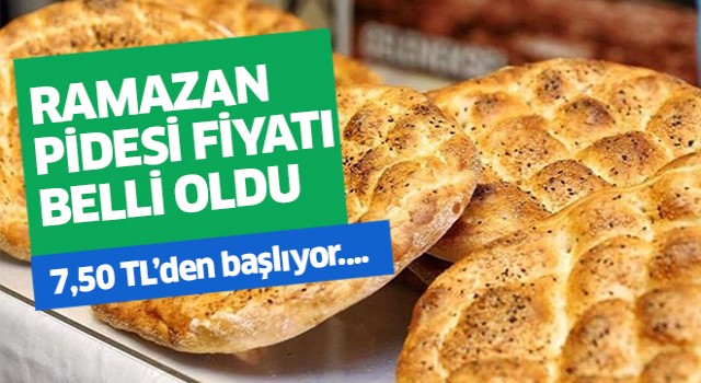 Aydın'da Ramazan pidesi fiyatı belli oldu