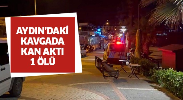 Aydın'da silahlı kavga: 1 ölü