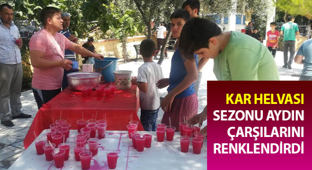 Aydın’da aniden bastıran sıcaklar karcıları sevindirdi