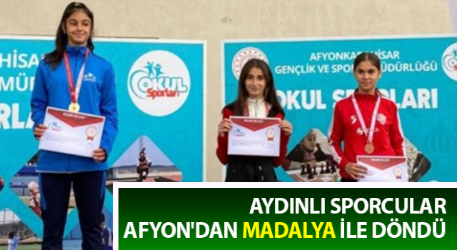 Aydınlı sporcular aldıkları başarılar ile gururlandırdı