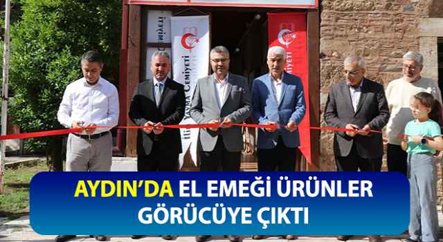 El emeği ürünler görücüye çıktı