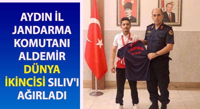 Komutan Aldemir, dünya ikincisi Sılıv'ı ağırladı