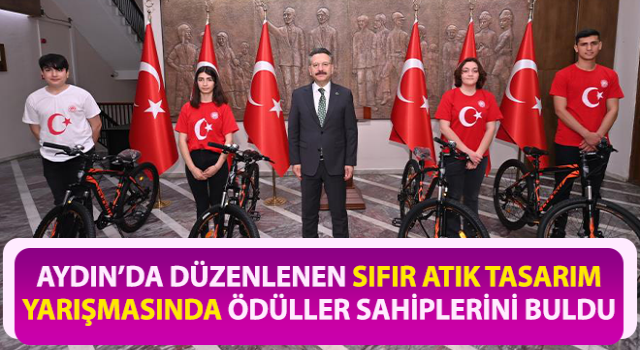 Sıfır Atık tasarım yarışmasında ödüller sahiplerini buldu