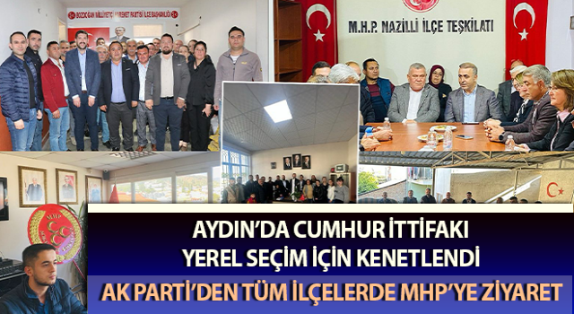 AK Parti’den tüm ilçelerde MHP’ye ziyaret