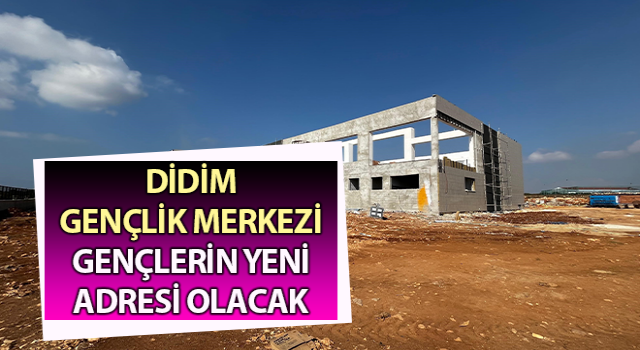 Gençlik Merkezi’nde çalışmalar hız kesmiyor