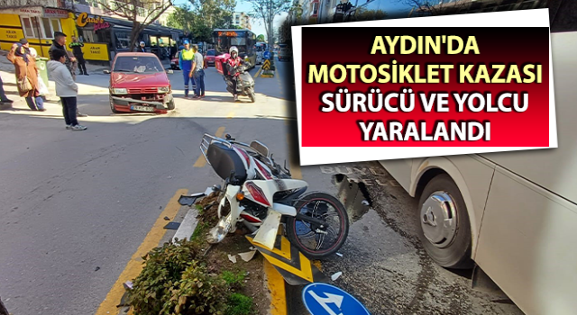 Aydın'da trafik kazası: 2 yaralı