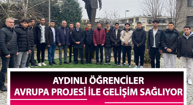 Aydınlı öğrenciler Avrupa projesi ile gelişim sağlıyor