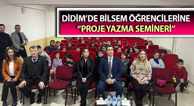 BİLSEM öğrencilerine “Proje yazma semineri”