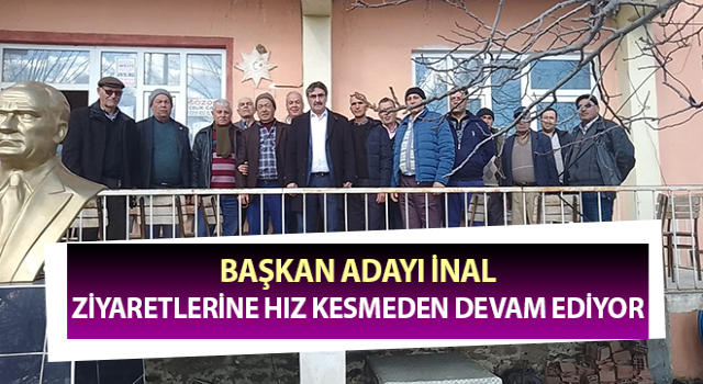 İnal, çalışmalarını sürdürüyor