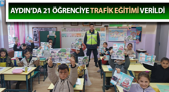 Jandarma'dan öğrencilere trafik eğitimi