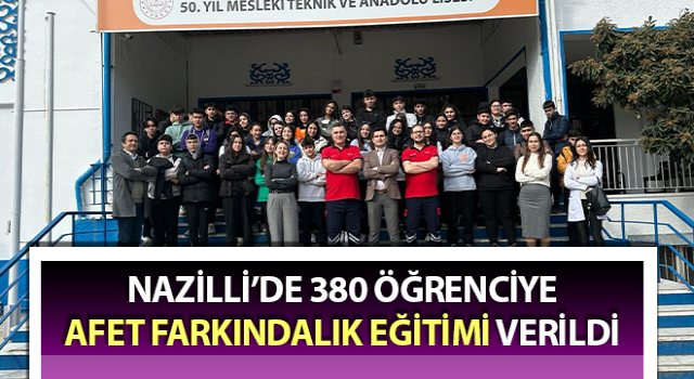 NAFAD 380 öğrenciye eğitim verdi