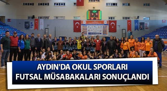 Okul Sporları Futsal Turnuvası sona erdi
