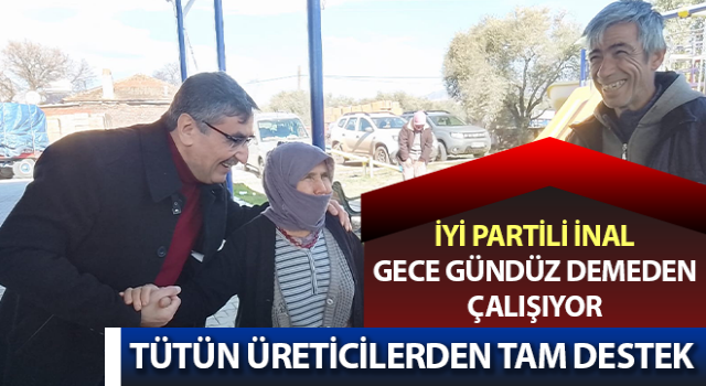 Tütün üreticilerden tam destek