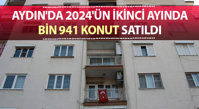 Aydın'da bin 941 konut satışı gerçekleşti