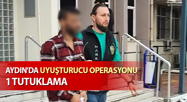 Aydın'da uyuşturucu operasyonu