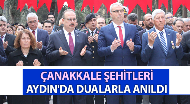 Çanakkale şehitleri dualarla anıldı