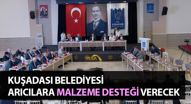 Kuşadası Belediyesi arıcılara malzeme desteği verecek