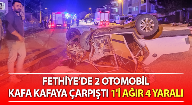 Muğla’da trafik kazası: 1'i ağır 4 yaralı