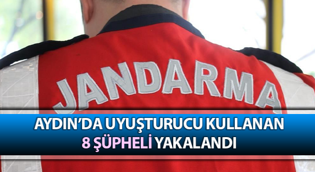 Uyuşturucu kullanan 8 şüpheli yakalandı