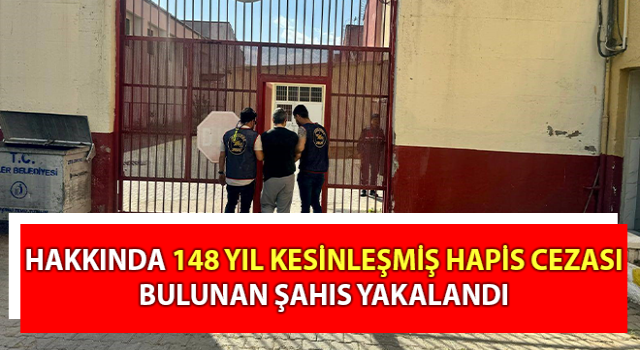 Aydın’da hapis cezası bulunan şahıs yakalandı