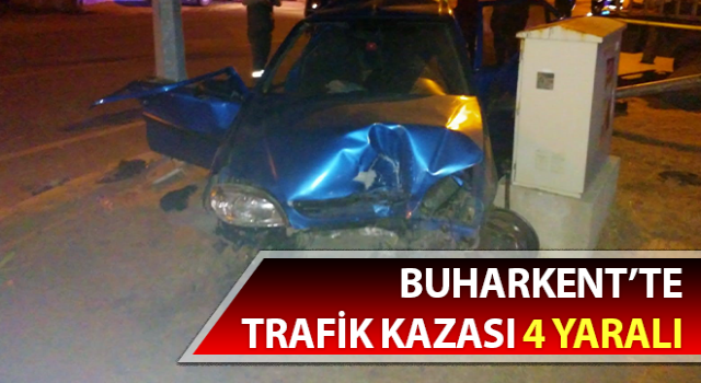 Aydın’da trafik kazası: 4 yaralı