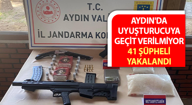 Aydın'da uyuşturucuya geçit verilmiyor