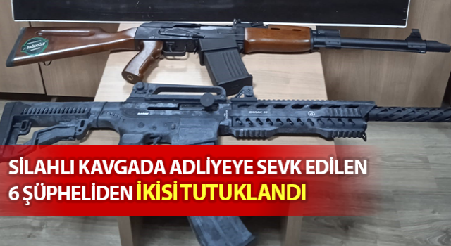 Aydın'daki silahlı kavgada 6 şüpheliden ikisi tutuklandı