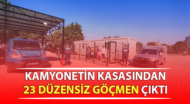 Didim’de 23 düzensiz göçmen yakalandı