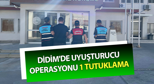 Didim'de uyuşturucu operasyonu