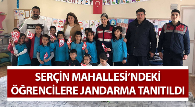 Öğrencilere Jandarmanın tanıtımı gerçekleştirildi