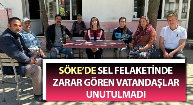 Sel felaketinde zarar gören vatandaşlar unutulmadı