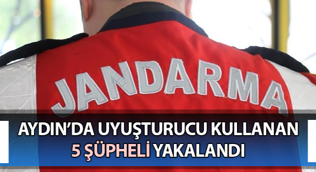 Uyuşturucu kullanan 5 şüpheli yakalandı