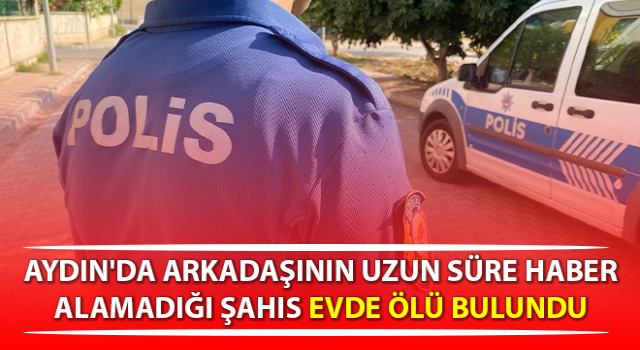 Arkadaşı şüphesinde haklı çıktı, evde ölü bulundu