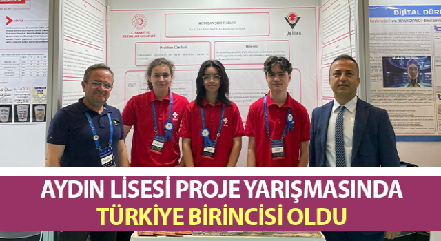 Aydın Lisesi Türkiye birincisi oldu