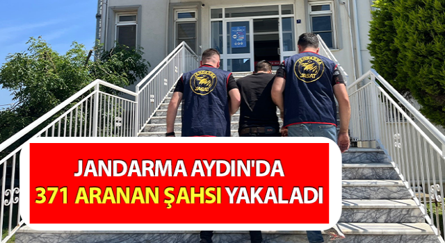 Aydın'da 371 aranan şahıs yakalandı