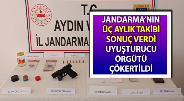 Aydın’da uyuşturucu operasyonu