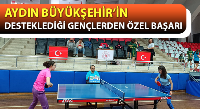 Büyükşehir’in desteklediği gençlerden özel başarı