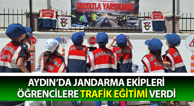 Jandarma’dan öğrencilere trafik eğitimi