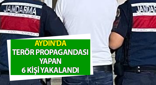 Terör propagandası yapan 6 kişi yakalandı