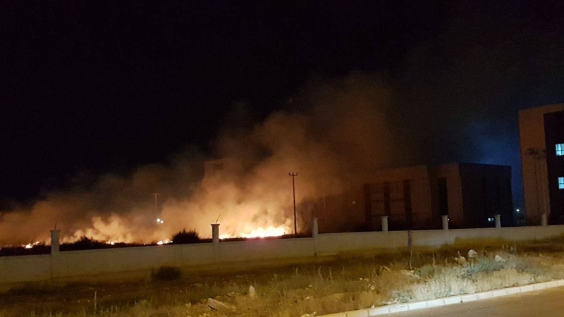 Nazilli OSB alevlere teslim