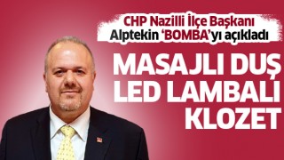 Alptekin: Bunlar led lambalı klozet taktırıyor