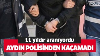 Aydın Polisinden kaçamadı