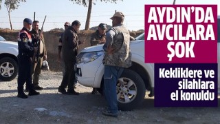 Aydın'da avcılara şok!