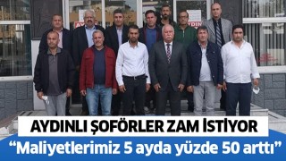 Aydın’da ulaşım sektörü zam istiyor