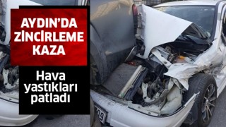  Aydın’da zincirleme kaza