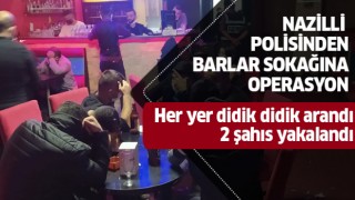 Barlar Sokağı'na şok operasyon