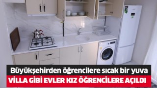 Büyükşehirden öğrencilere yeni bir sıcak yuva