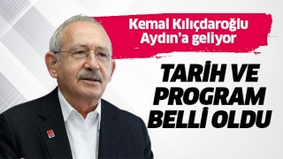 Kılıçdaroğlu Aydın'a geliyor