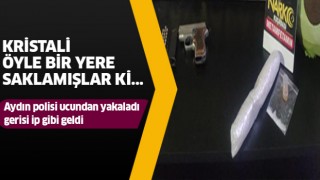 Kristali öyle bir yere gizlemişler ki...